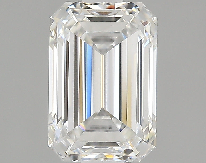 1.33 Carat Emerald Shaped Ideal Cut VS1 IGI Certified Lab Grown Diamond