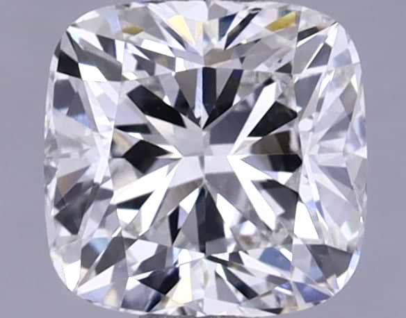 1.22 Carat Cushion Shaped Ideal Cut VVS2 IGI Certified Lab Grown Diamond
