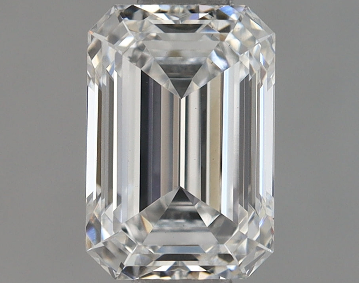 0.85 Carat Emerald Shaped Ideal Cut VS1 IGI Certified Lab Grown Diamond