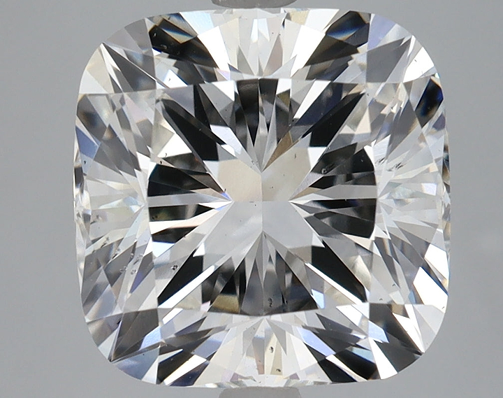 5.51 Carat Cushion Shaped Ideal Cut SI1 IGI Certified Lab Grown Diamond