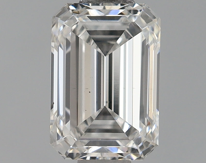 0.82 Carat Emerald Shaped Ideal Cut VS2 IGI Certified Lab Grown Diamond