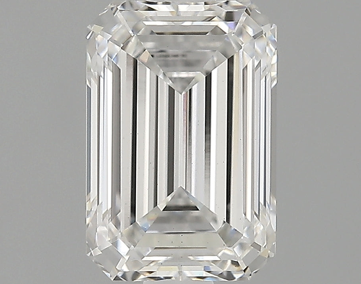 1.28 Carat Emerald Shaped Ideal Cut VS1 IGI Certified Lab Grown Diamond