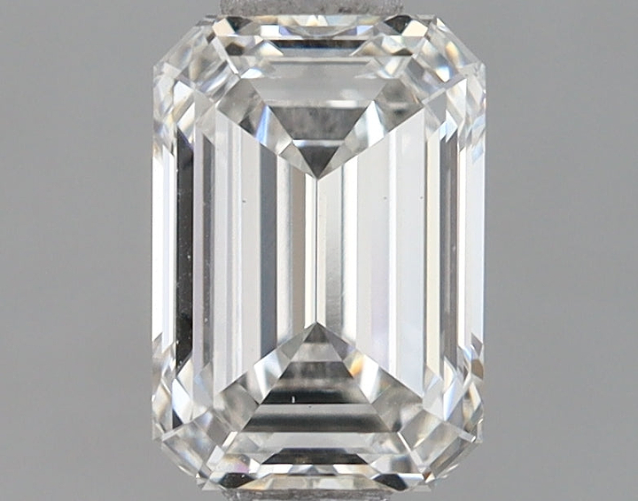 0.82 Carat Emerald Shaped Ideal Cut VS1 IGI Certified Lab Grown Diamond
