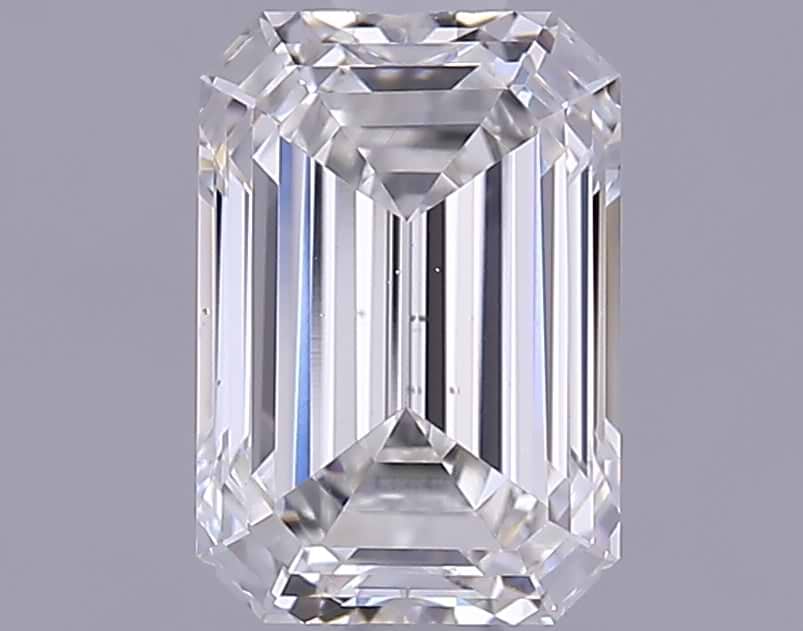 1.18 Carat Emerald Shaped Ideal Cut VS1 IGI Certified Lab Grown Diamond