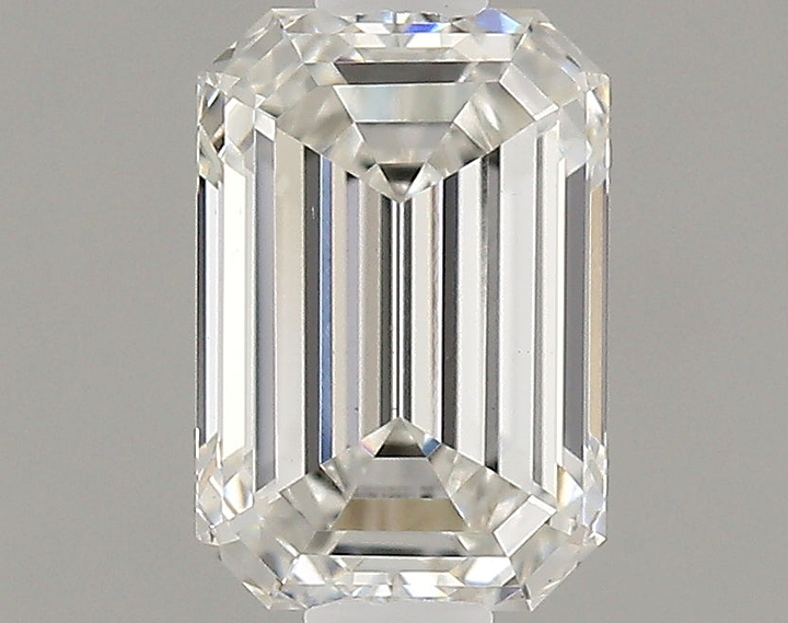 0.82 Carat Emerald Shaped Ideal Cut VS1 IGI Certified Lab Grown Diamond