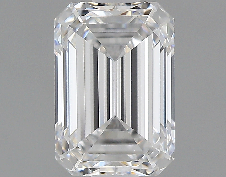 1.18 Carat Emerald Shaped Ideal Cut VS1 IGI Certified Lab Grown Diamond