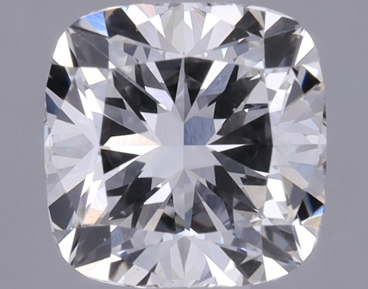 1.26 Carat Cushion Shaped Ideal Cut VVS2 IGI Certified Lab Grown Diamond