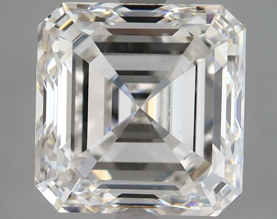 5.43 Carat Asscher Shaped Ideal Cut VS1 IGI Certified Lab Grown Diamond