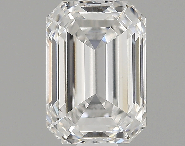1.16 Carat Emerald Shaped Ideal Cut VVS2 IGI Certified Lab Grown Diamond