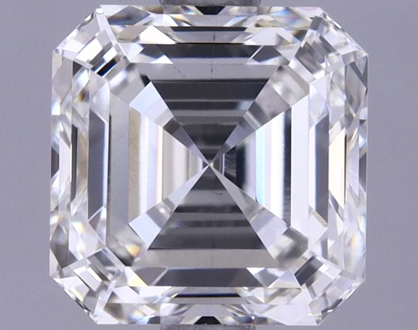 1.73 Carat Asscher Shaped Ideal Cut VS2 IGI Certified Lab Grown Diamond