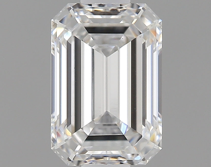 0.82 Carat Emerald Shaped Ideal Cut VS1 IGI Certified Lab Grown Diamond