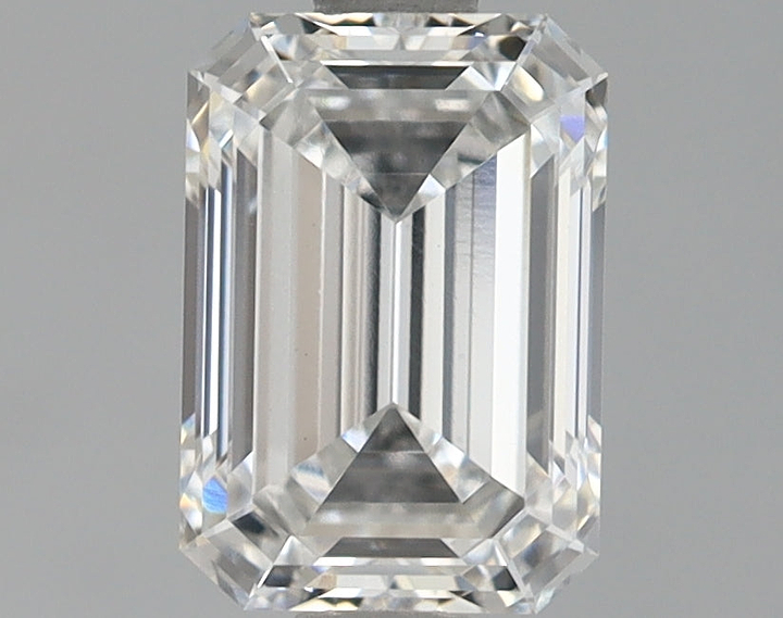 1.11 Carat Emerald Shaped Ideal Cut VVS2 IGI Certified Lab Grown Diamond