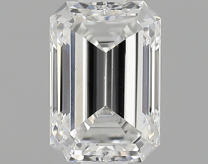 0.81 Carat Emerald Shaped Very Good Cut VS1 IGI Certified Lab Grown Diamond