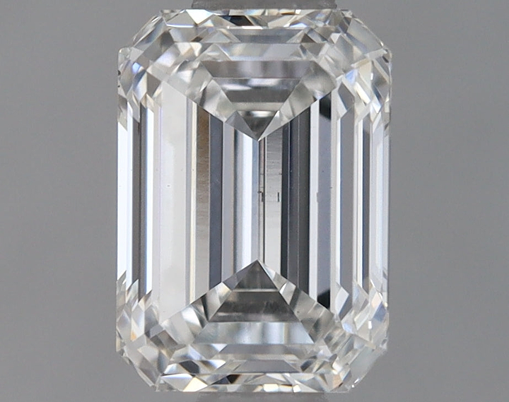 0.84 Carat Emerald Shaped Ideal Cut VS1 IGI Certified Lab Grown Diamond