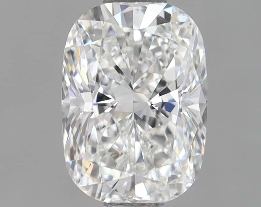 1.03 Carat Elongated Cushion Shaped Excellent Cut VVS2 IGI Certified Lab Grown Diamond