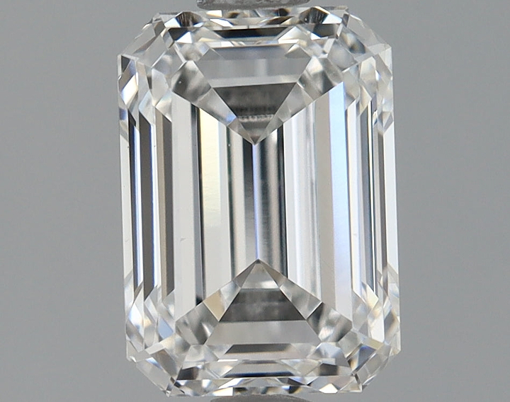 1.29 Carat Emerald Shaped Ideal Cut VS1 IGI Certified Lab Grown Diamond