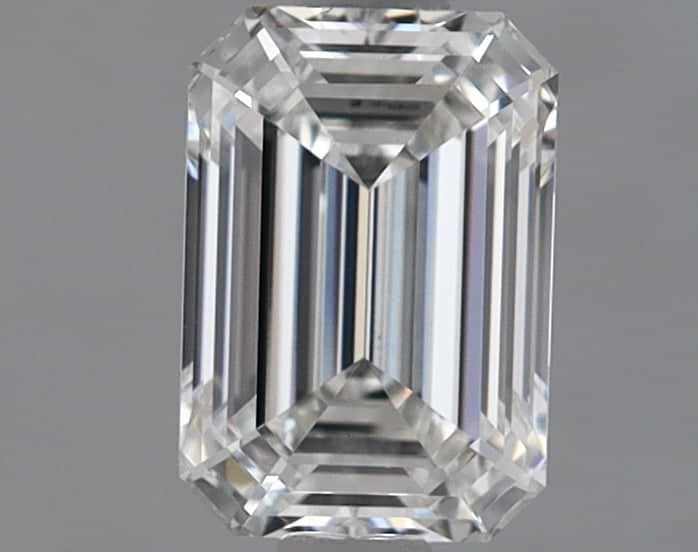 1.2 Carat Emerald Shaped Ideal Cut VVS2 IGI Certified Lab Grown Diamond