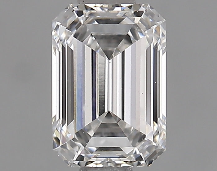 0.83 Carat Emerald Shaped Ideal Cut VS1 IGI Certified Lab Grown Diamond