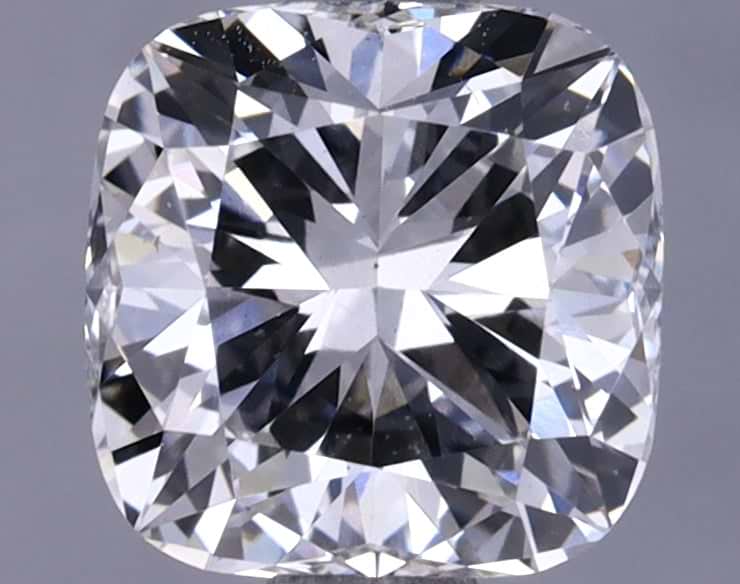 1.45 Carat Cushion Shaped Ideal Cut VS2 IGI Certified Lab Grown Diamond