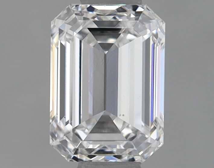 0.7 Carat Emerald Shaped Excellent Cut VS1 IGI Certified Lab Grown Diamond