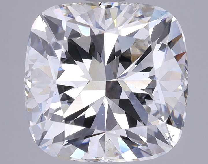 4.59 Carat Cushion Shaped Ideal Cut SI1 IGI Certified Lab Grown Diamond