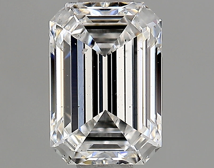 0.8 Carat Emerald Shaped Ideal Cut VS2 IGI Certified Lab Grown Diamond