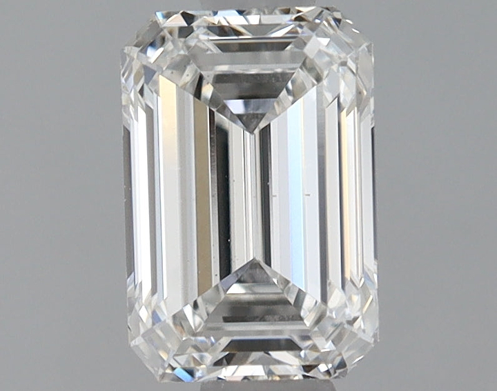 0.83 Carat Emerald Shaped Ideal Cut VS1 IGI Certified Lab Grown Diamond