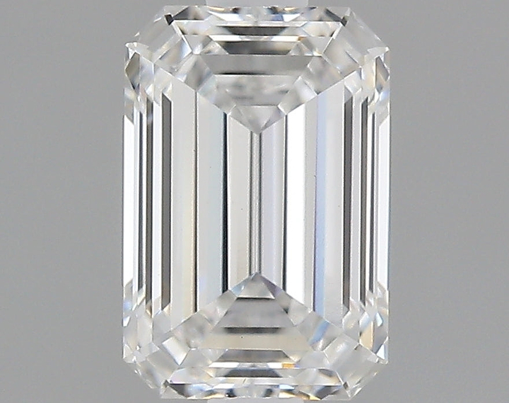 1.24 Carat Emerald Shaped Ideal Cut VS1 IGI Certified Lab Grown Diamond