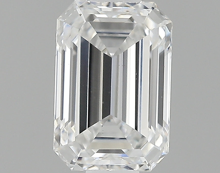 0.71 Carat Emerald Shaped Ideal Cut VS1 IGI Certified Lab Grown Diamond