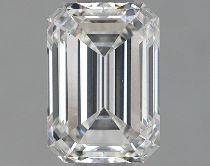 0.84 Carat Emerald Shaped Ideal Cut VS1 IGI Certified Lab Grown Diamond