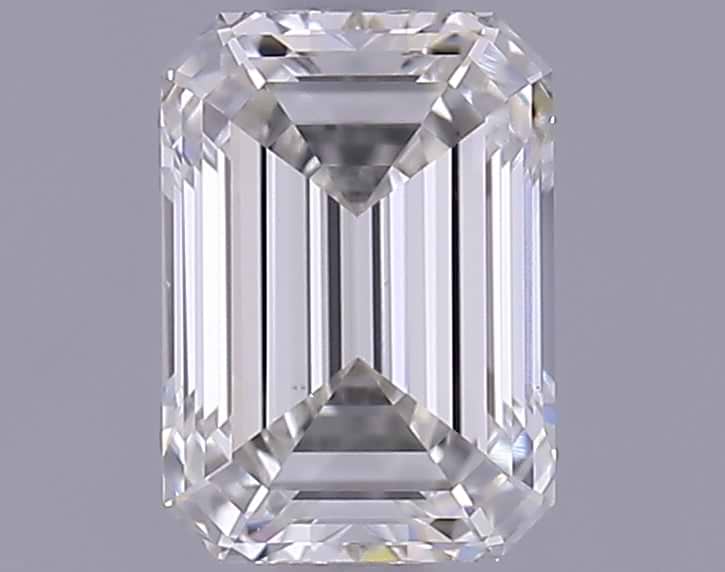 1.01 Carat Emerald Shaped Ideal Cut VVS2 IGI Certified Lab Grown Diamond