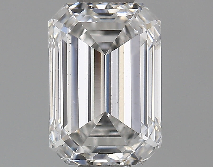 0.94 Carat Emerald Shaped Ideal Cut VS2 IGI Certified Lab Grown Diamond
