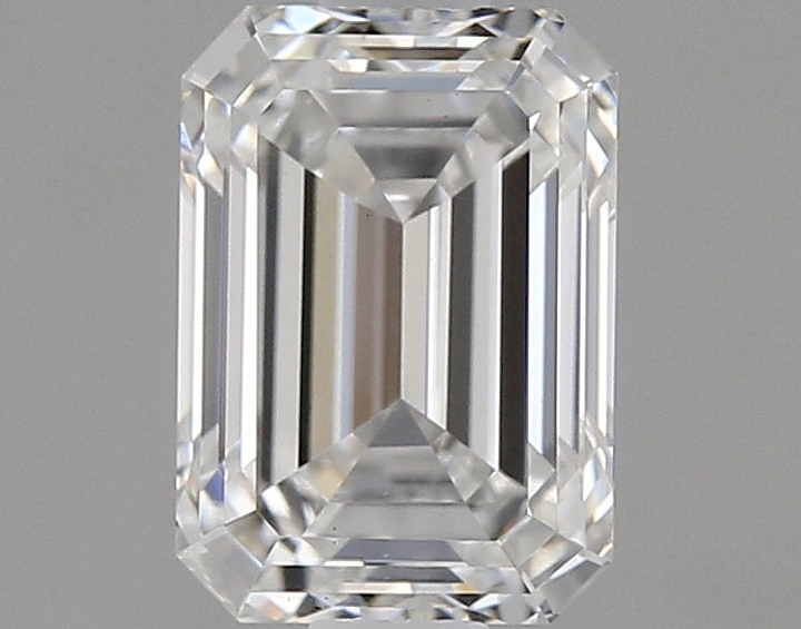 0.97 Carat Emerald Shaped Ideal Cut VS1 IGI Certified Lab Grown Diamond