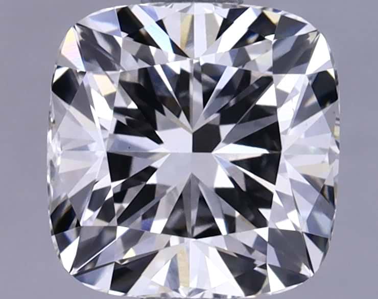 1.72 Carat Cushion Shaped Ideal Cut VS1 IGI Certified Lab Grown Diamond