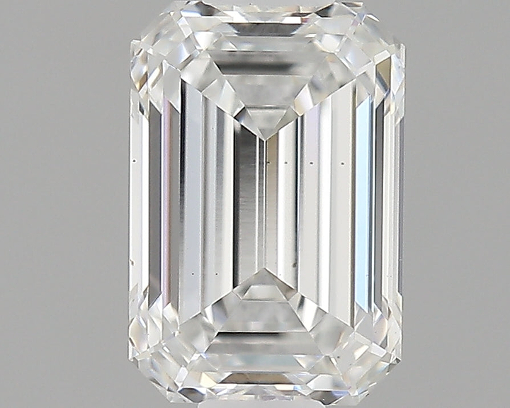 0.72 Carat Emerald Shaped Ideal Cut VS1 IGI Certified Lab Grown Diamond