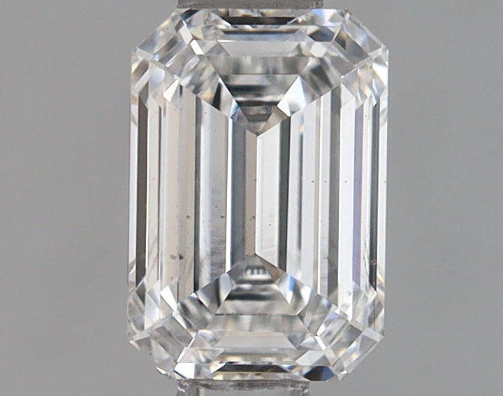 0.73 Carat Emerald Shaped Ideal Cut VS1 IGI Certified Lab Grown Diamond