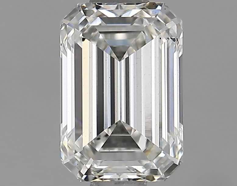 1.14 Carat Emerald Shaped Ideal Cut VS2 IGI Certified Lab Grown Diamond