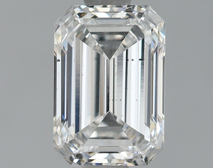 0.92 Carat Emerald Shaped Ideal Cut VS2 IGI Certified Lab Grown Diamond