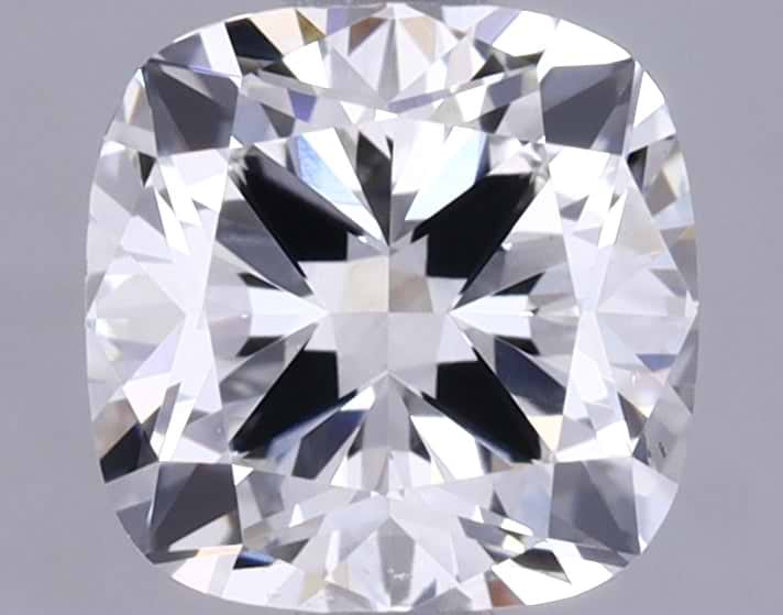 1.22 Carat Cushion Shaped Ideal Cut VVS2 IGI Certified Lab Grown Diamond