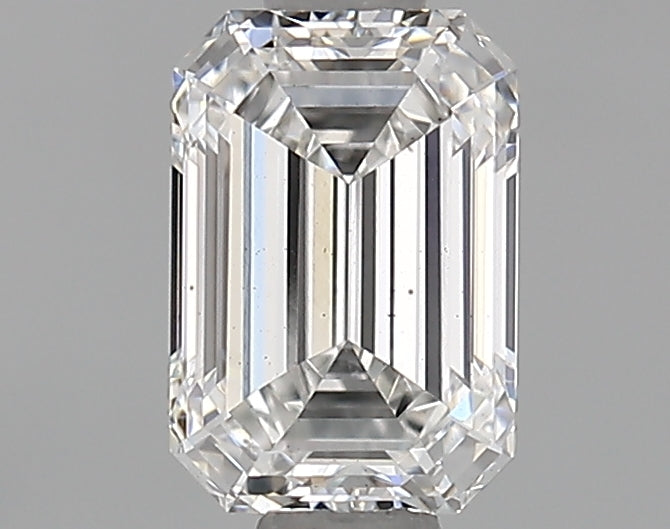 0.83 Carat Emerald Shaped Ideal Cut VS2 IGI Certified Lab Grown Diamond