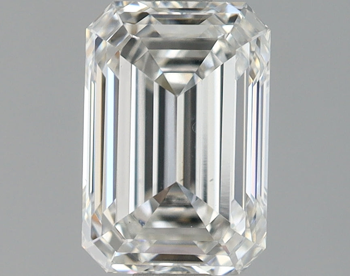 1.23 Carat Emerald Shaped Ideal Cut VS1 IGI Certified Lab Grown Diamond