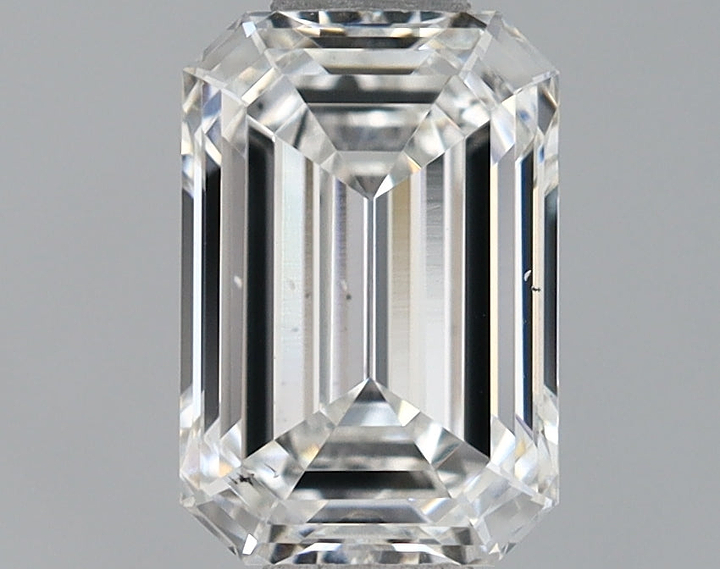 0.82 Carat Emerald Shaped Ideal Cut VS2 IGI Certified Lab Grown Diamond