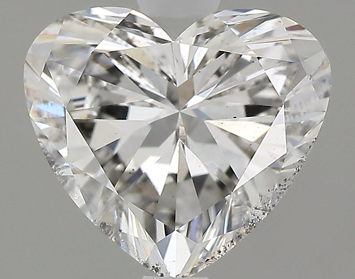 1.50 Carat Heart Shaped Ideal Cut Si1 Igi Certified Lab Grown Diamond