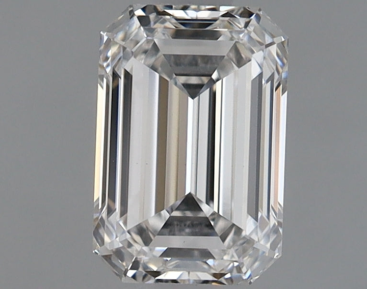 1.11 Carat Emerald Shaped Ideal Cut VVS2 IGI Certified Lab Grown Diamond