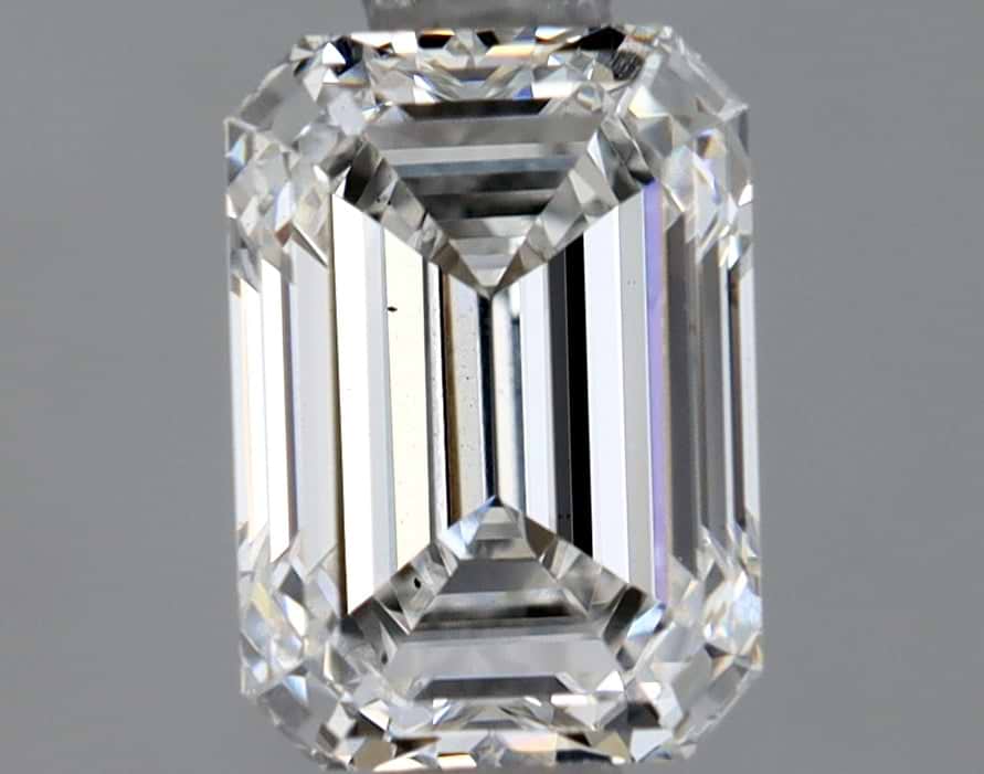 0.92 Carat Emerald Shaped Ideal Cut VS1 IGI Certified Lab Grown Diamond