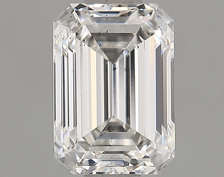 0.97 Carat Emerald Shaped Ideal Cut VS2 IGI Certified Lab Grown Diamond