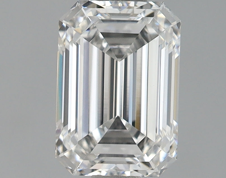 1.13 Carat Emerald Shaped Ideal Cut VS1 IGI Certified Lab Grown Diamond