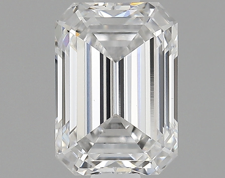 1.13 Carat Emerald Shaped Ideal Cut VS1 IGI Certified Lab Grown Diamond