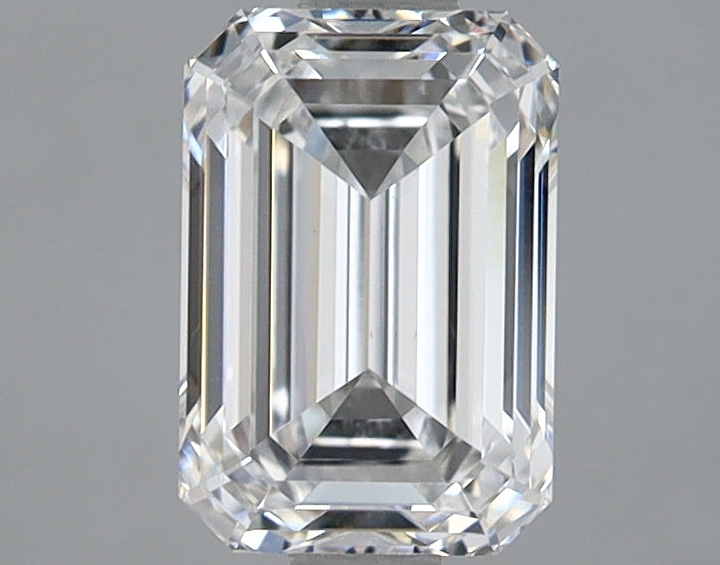 1.33 Carat Emerald Shaped Ideal Cut VS1 IGI Certified Lab Grown Diamond