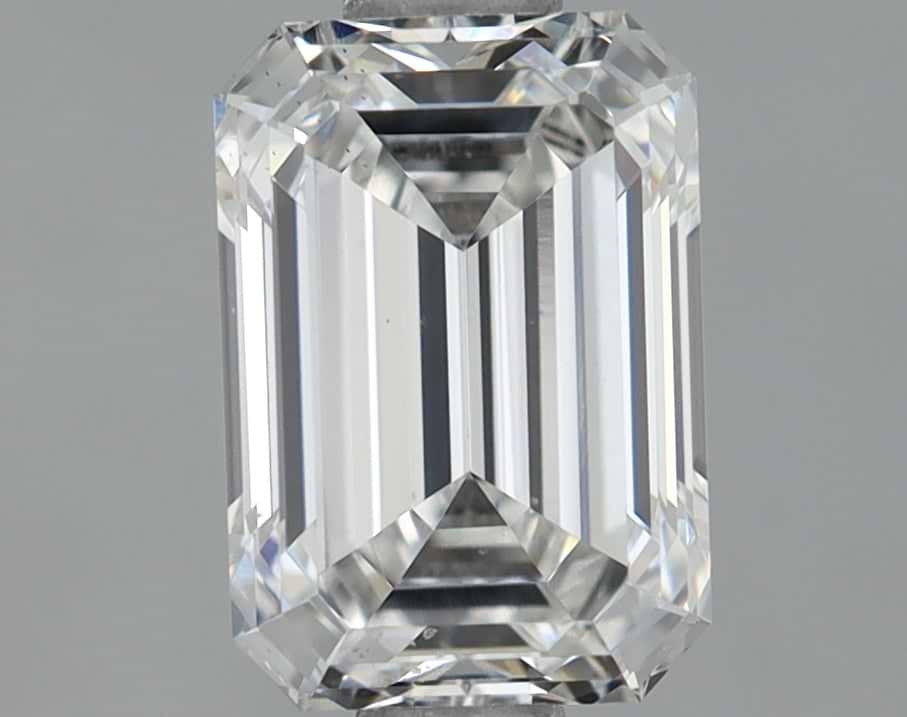 0.96 Carat Emerald Shaped Ideal Cut VS1 IGI Certified Lab Grown Diamond